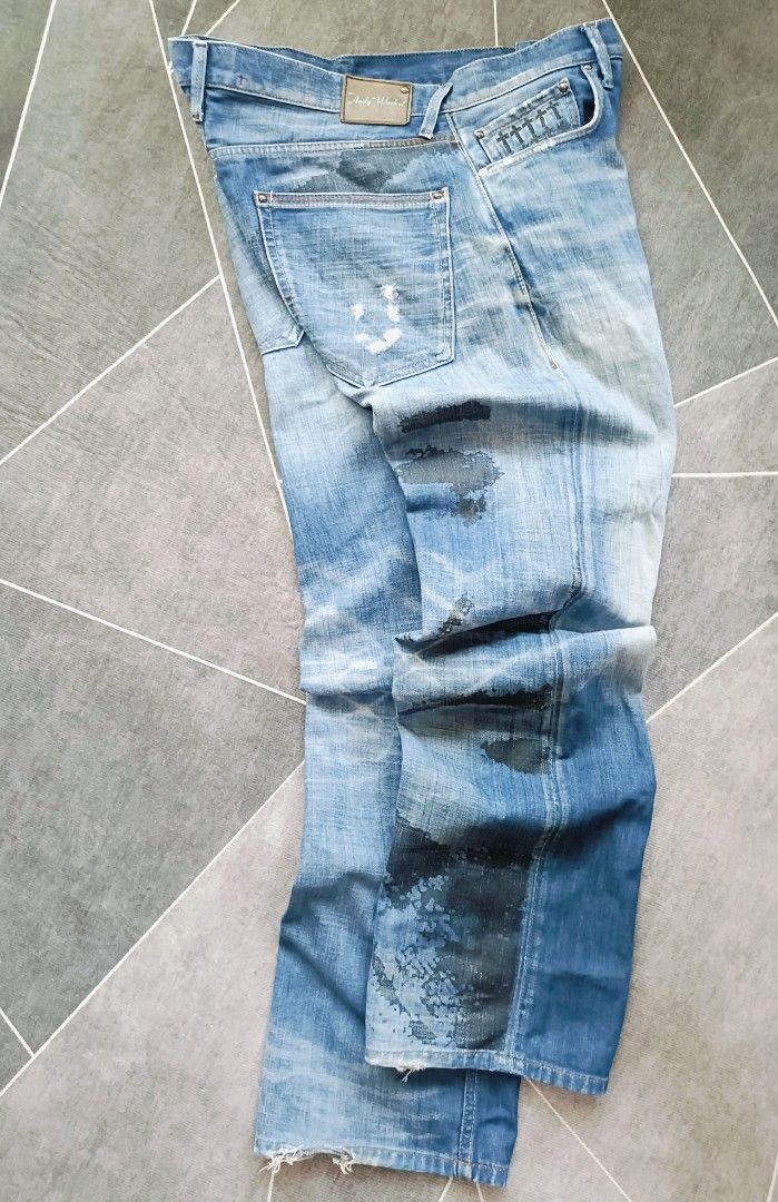 Andy Warhol by Pepe Jeans (Authentic) (Category: Jeans) located in Cebu City. Submitted by renzecamingay (Listing ID 1460038036, Image 3). Description: Andy Warhol By Pepe Jeans Excellent Condition Large fit Waist 34 Length 43 1k Plus ship Only Thank you and GOD bless ☺️.