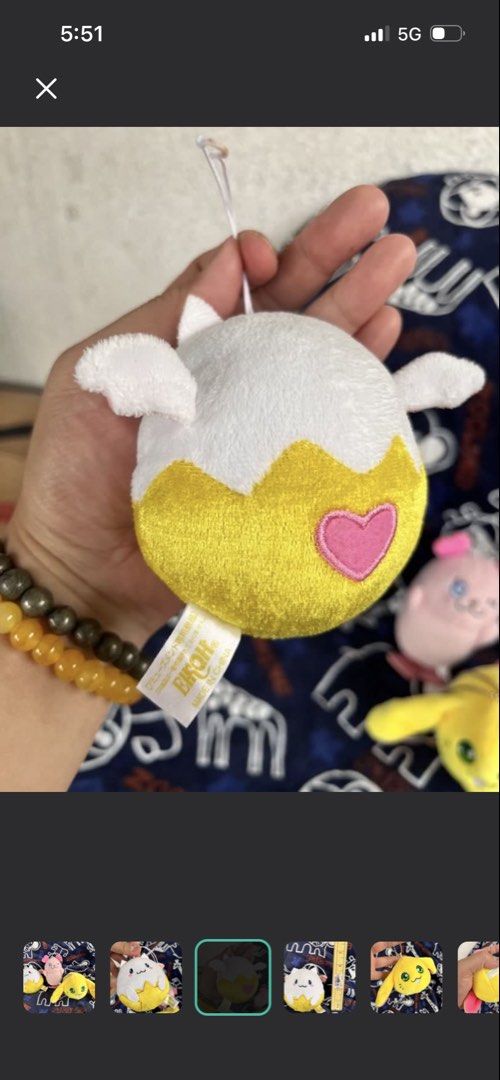 Anime creature bag charm yellow (Category: Character Goods) located in Paranaque City. Submitted by bonsaiart (Listing ID 1460023396, Image 3). Description: Good as new 150”(fixed) +sf Payment via GCASH or paymaya No to meetup No to cop / cod Shipping via j&t only No breaking of set or bundle.