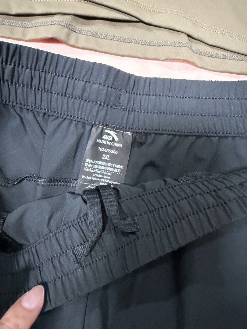 ANTA Running Shorts (Category: Activewear) located in Taguig. Submitted by dyaaanel (Listing ID 1460054371, Image 3). Description: 🏃‍♀️ ANTA Running Shorts (top not for sale) ✨ Selling Price: ₱800 🏷️ Brand: ANTA 🩳 Type: Running Shorts ✨ Condition: Brand new / unused. Bought this online, but hindi pala maganda yung fitting sa akin, so hindi ko na nagamit. 😅 ✨ No issues at all. No stains, damage, or himulmol/pilling. Good quality and in excelle
