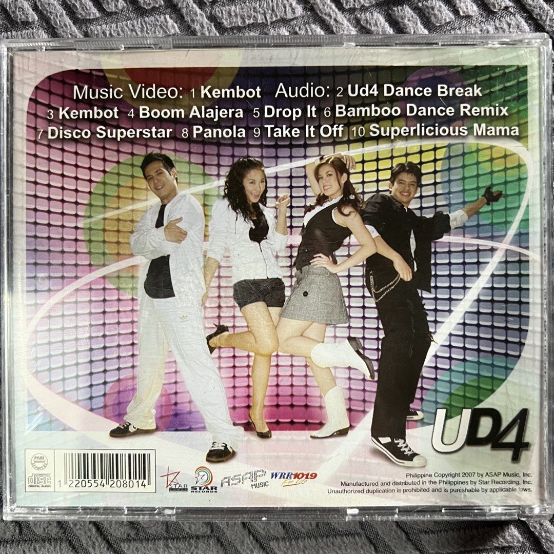 ASAP Ultimate Dance Album 4 (AVCD) (Category: CDs & DVDs) located in Caloocan City. Submitted by thelittlejewelcase (Listing ID 1459928039, Image 2). Description: .