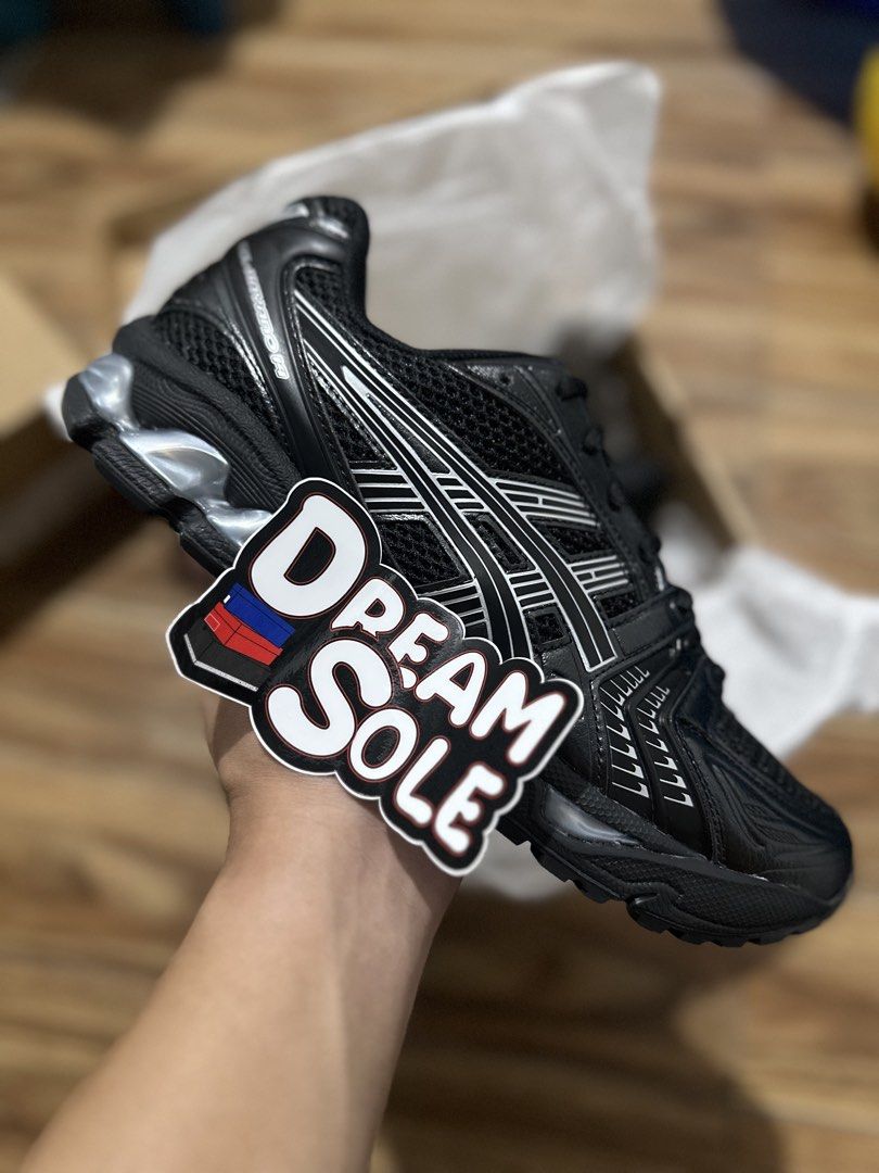 Asics Gel Kayano 14 Black Pure Silver (Category: Sneakers) located in Manila. Submitted by dream.sole (Listing ID 1460057739, Image 1). Description: SELLING Brand new Asics Gel Kayano 14 Pure Black Silver Size 7 10 12 P9,000.