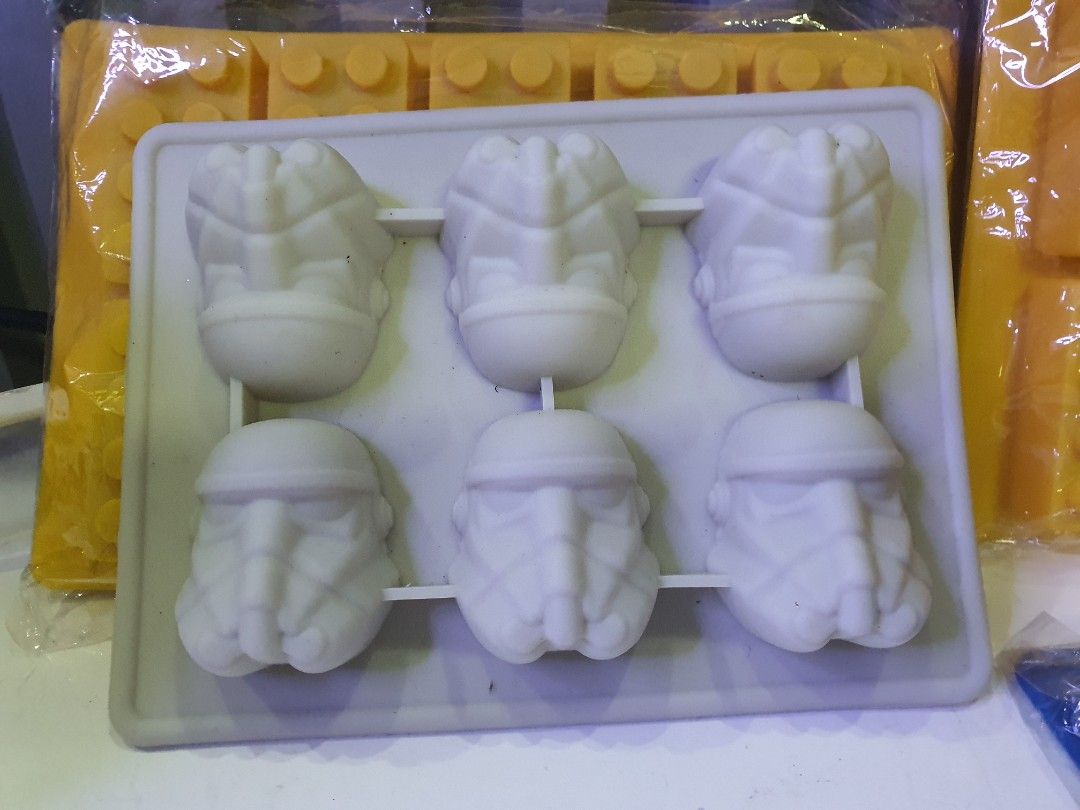 Assorted baking molders Lego Star Wars (Category: Bakeware) located in Tarlac. Submitted by ziv_surplus (Listing ID 1460074964, Image 2). Description: Lego Star Wars Take.