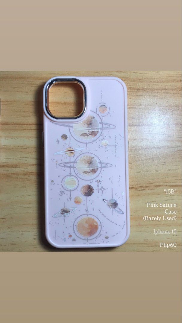 Assorted iPhone 15 cases (Category: Cases & Sleeves) located in Manila. Submitted by safestone.f258a4 (Listing ID 1460039642, Image 3). Description: Kindly read!! All for 220 Prices Varies Individually (based on personal usage and aging of the item) MEET UP ONLY!! No to online transaction Near A. Lrt-2 Legarda Station B. Isettan Recto C. España Blvd., Sampaloc MANILA AREA ONLY!! Dm for inquiries: Aleanna Sparks (FB) 09480878686 (Message) .