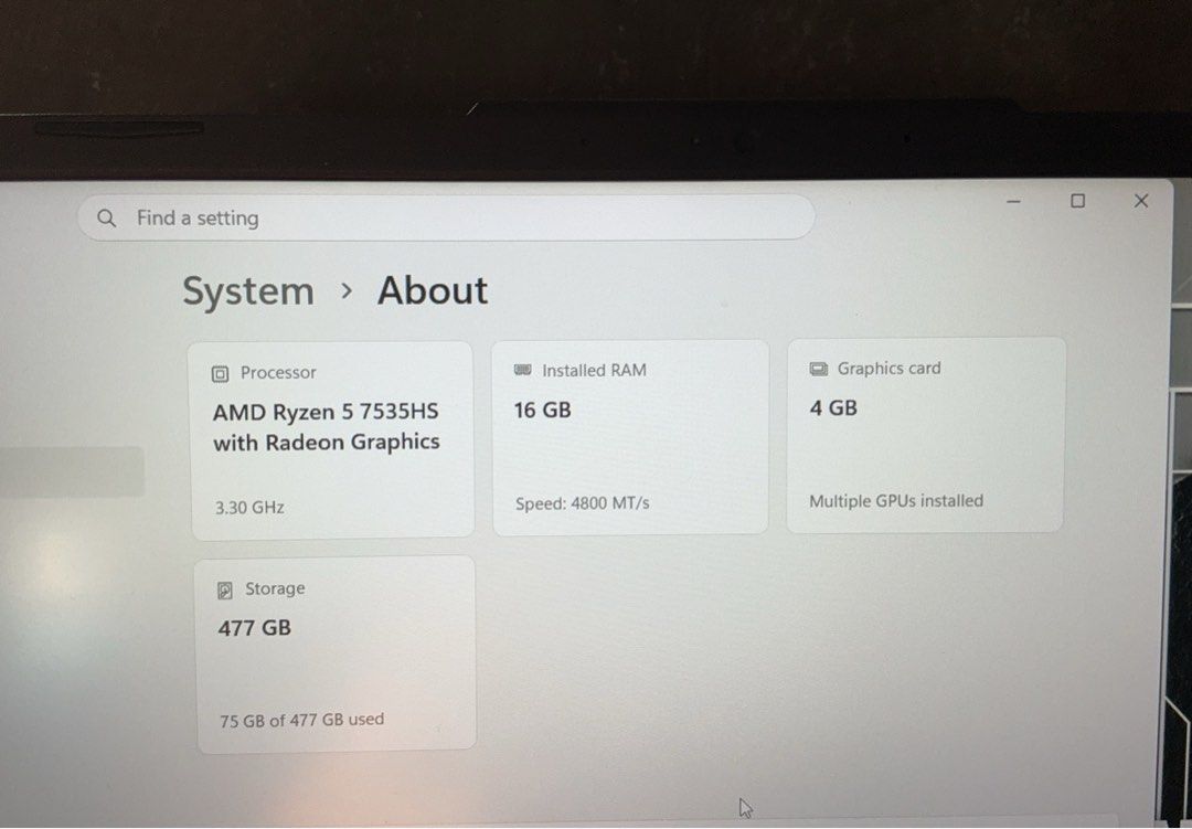 ASUS TUF Gaming A15 (Category: Laptops & Notebooks) located in Manila. Submitted by bribri_011008 (Listing ID 1459987593, Image 3). Description: ASUS TUF GAMING A15 ✔️Negotiable Price No Issues. Checked by the service team. Inclusions: ✔️With Charger ✔️With Bag ✔️With Wireless Mouse ✔️Original box ✔️1 Year Warranty RFS: Need lighter unit for travel.