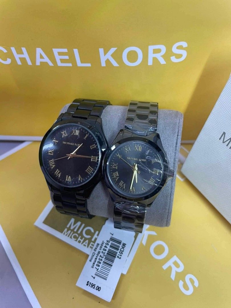 💯Authentic MK Watch Couple 🇺🇸🇺🇸 (Category: Men's Watches) located in Manila. Submitted by Authentic4Less_OLShop (Listing ID 1459917003, Image 1). Description: 🇺🇸Authentic from US🇺🇸 ✅complete inclusions ✅pawnable watch ✅with warranty ✅open for legit check to any watch centers Money back if proven fake ☺️ RESELLERS ARE WELCOME!!!🥰 DISCLAIMER: Authentic4Less OLShop is not affiliated with any of the brands posted in this account. Copyrights