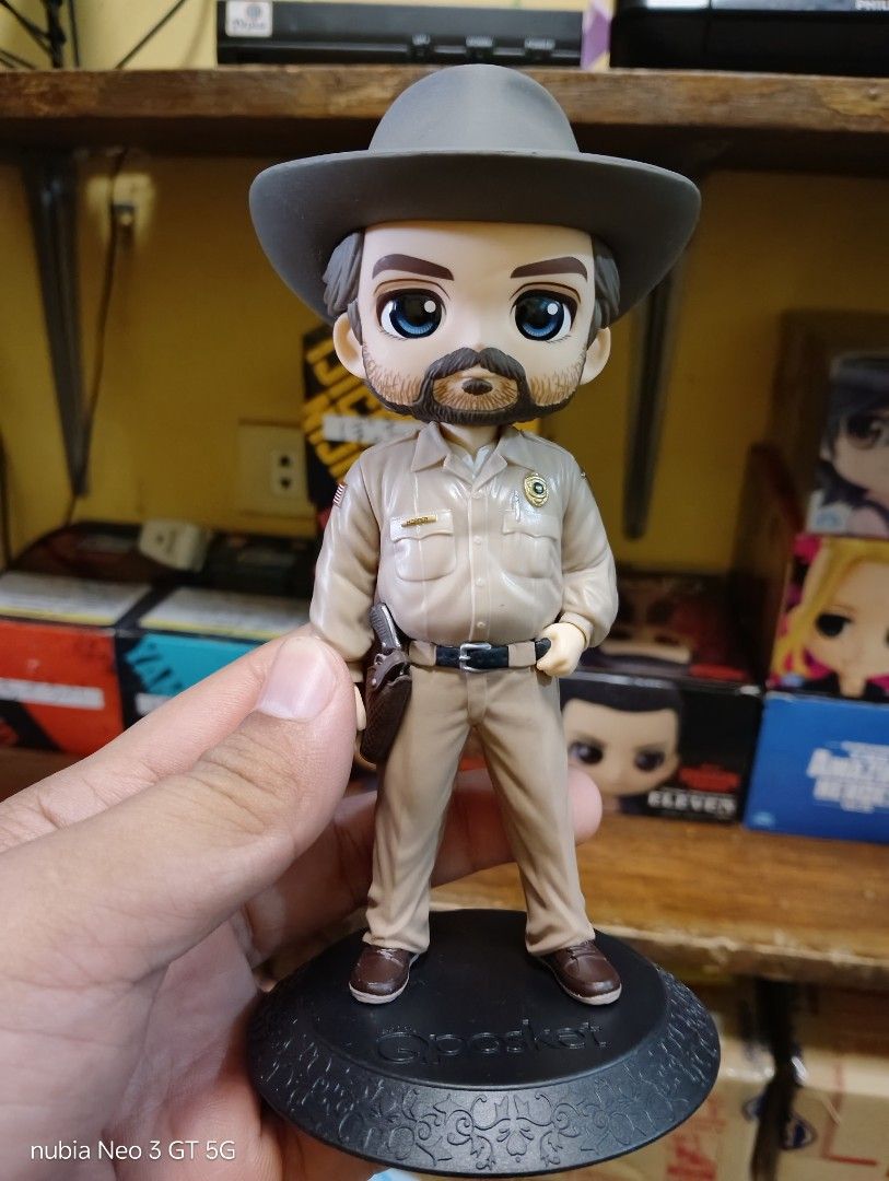 Authentic Stranger things hopper (Category: Western Merchandise) located in Mabalacat. Submitted by babyjamil1919 (Listing ID 1459956953, Image 2). Description: Authentic back in box.