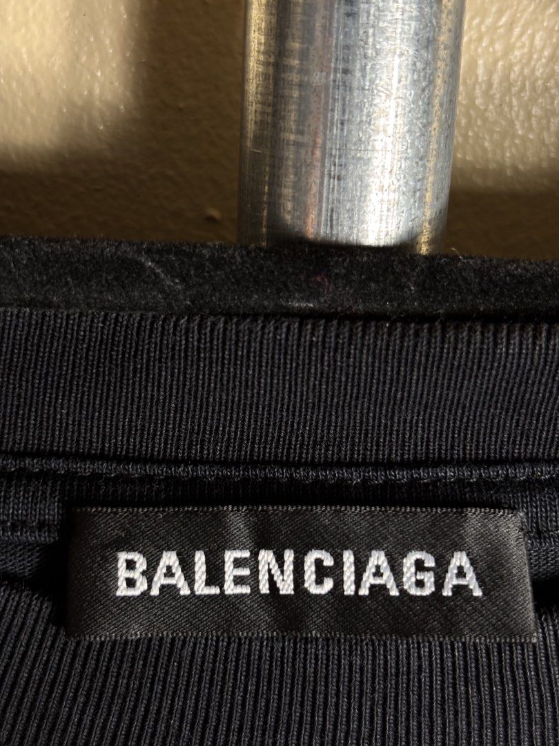 Balenciaga X Rated Shirt (Category: Formal Shirts) located in Manila. Submitted by earlylifecrisis (Listing ID 1459901116, Image 2). Description: Sz Medium Condition 9/10 Measure it by inch Width: 23.5 Length: 30 Shoulder: 22 Sleeve: 10 Bust: 21 Hem: 24 •Refund / Returns not allowed allowed •Please do check the dimensions size on labels sometimes are not accurate on the sizing •Ask me before purchasing.