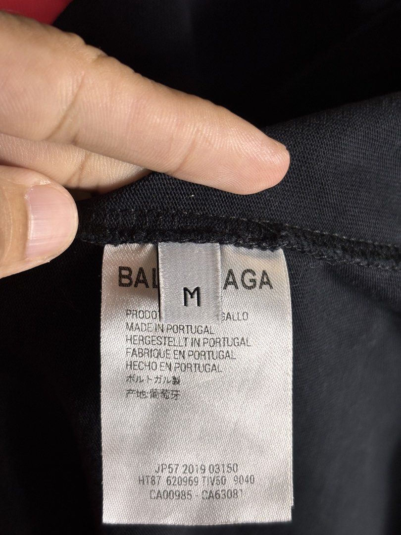 Balenciaga X Rated Shirt (Category: Formal Shirts) located in Manila. Submitted by earlylifecrisis (Listing ID 1459901116, Image 3). Description: Sz Medium Condition 9/10 Measure it by inch Width: 23.5 Length: 30 Shoulder: 22 Sleeve: 10 Bust: 21 Hem: 24 •Refund / Returns not allowed allowed •Please do check the dimensions size on labels sometimes are not accurate on the sizing •Ask me before purchasing.
