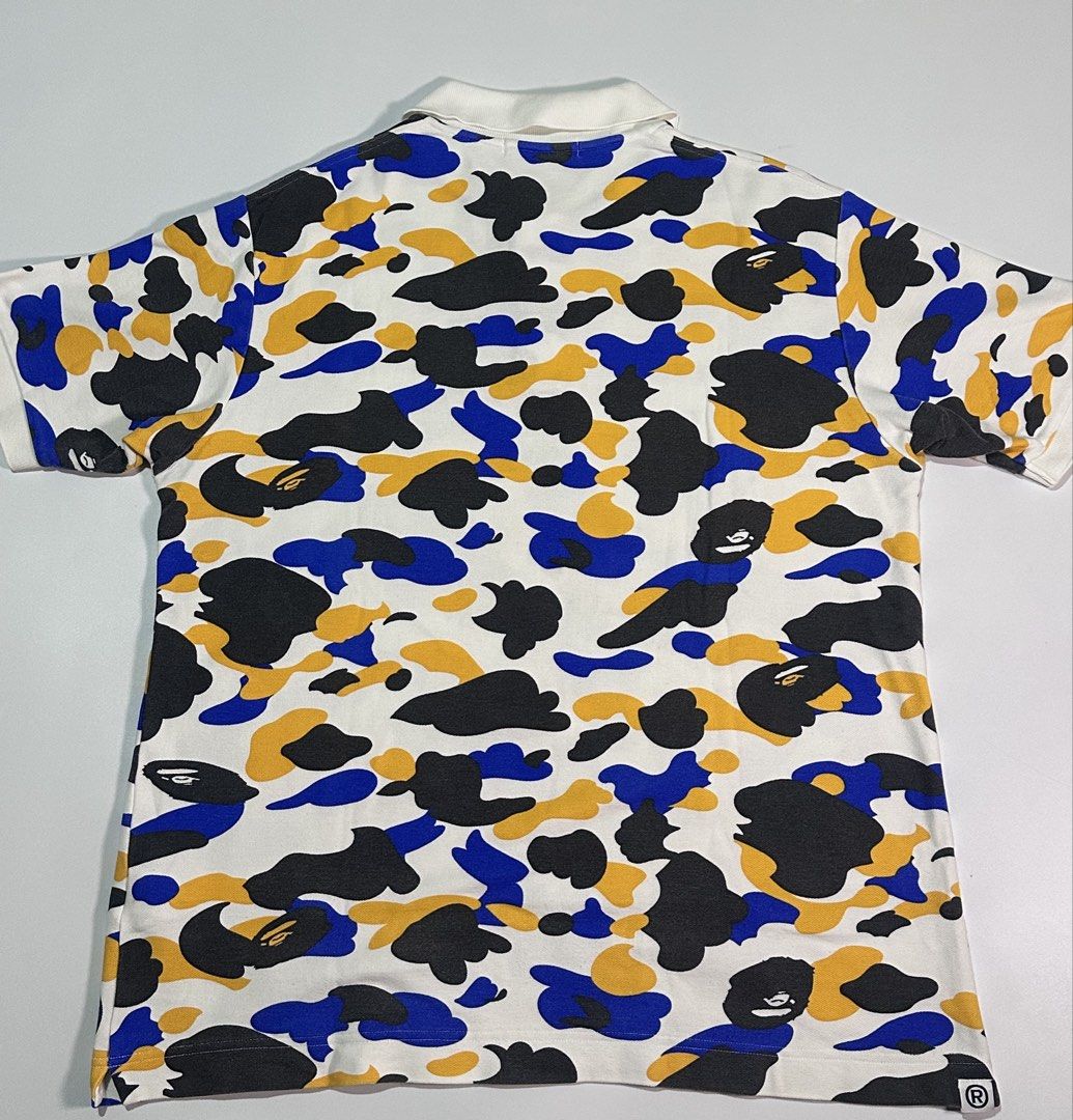Bape Maebashi Nigo Polo shirt (Category: Announcements) located in Cagayan de Oro. Submitted by _thriftcultureph (Listing ID 1459945973, Image 2). Description: Bape Maebashi Nigo Polo shirt Excellent Condition Size large No flaws Guaranteed Authentic .