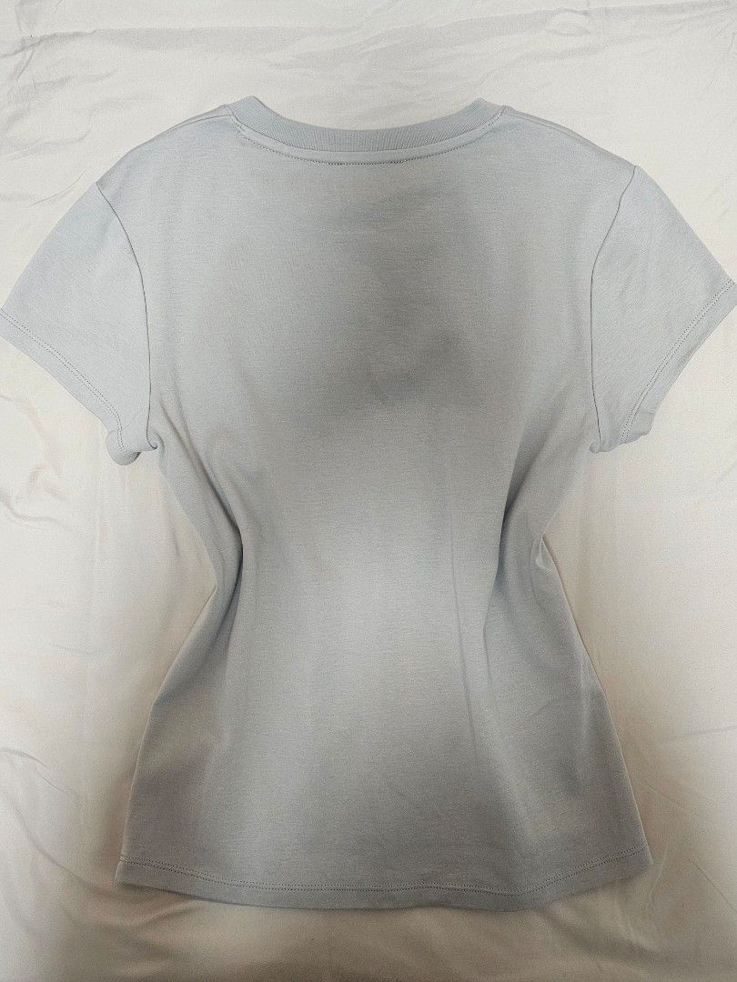Basic tee (Category: Shirts) located in Singapore. Submitted by chars_prelovess (Listing ID 1459991130, Image 2). Description: - $10 for one or $25 for all three (khaki , dark blue and light yellow) -Rtp for $19.99 for one - must have basic tee for casual day outs -dm to see more pics .