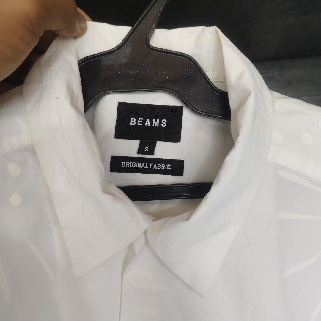 beams button down (Category: Activewear) located in Amadeo. Submitted by josephotep (Listing ID 1460020606, Image 2). Description: beams button down polo small on tag(oversize) 23x27 as new no issue 849 plus sf .loc cavite pm📥.