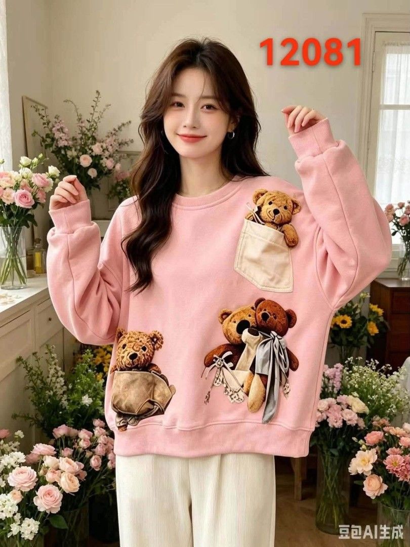 Bear trend sweater (Category: Coats, Jackets and Outerwear) located in Manila. Submitted by raredeer-4deb4e (Listing ID 1460065404, Image 2). Description: can fit upto xl.