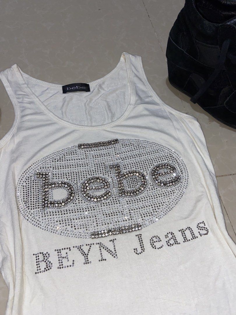 Bebe sleeveless-white (Category: Sleeveless) located in Manila. Submitted by jenqumd030 (Listing ID 1460077000, Image 2). Description: .