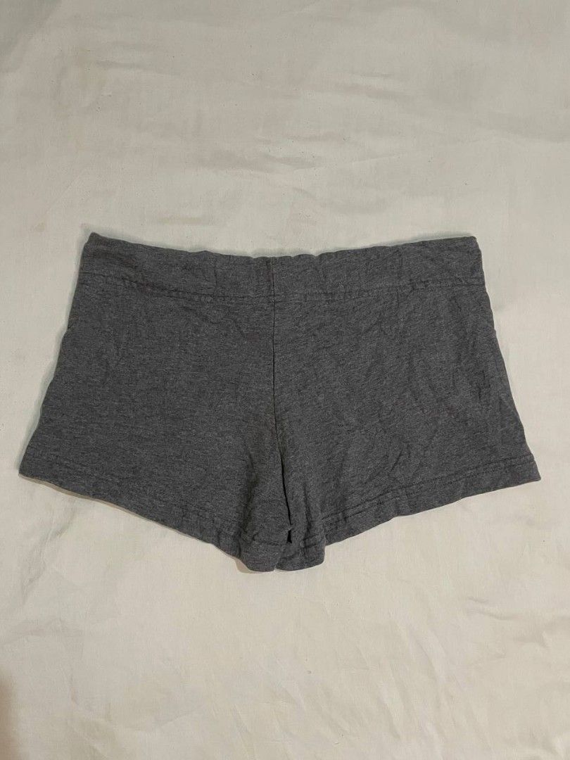 Bella Grey Low Rise Lounge Micro/Sweat Shorts Size S (Category: Shorts) located in Binan City. Submitted by declutterbyjwy (Listing ID 1459903684, Image 2). Description: waist: 28-32 (since it's drawstring, adjustable to smaller size) | length: 8.5-9.5" - fabric: 100% Cotton - good as new, never used & no flaws.
