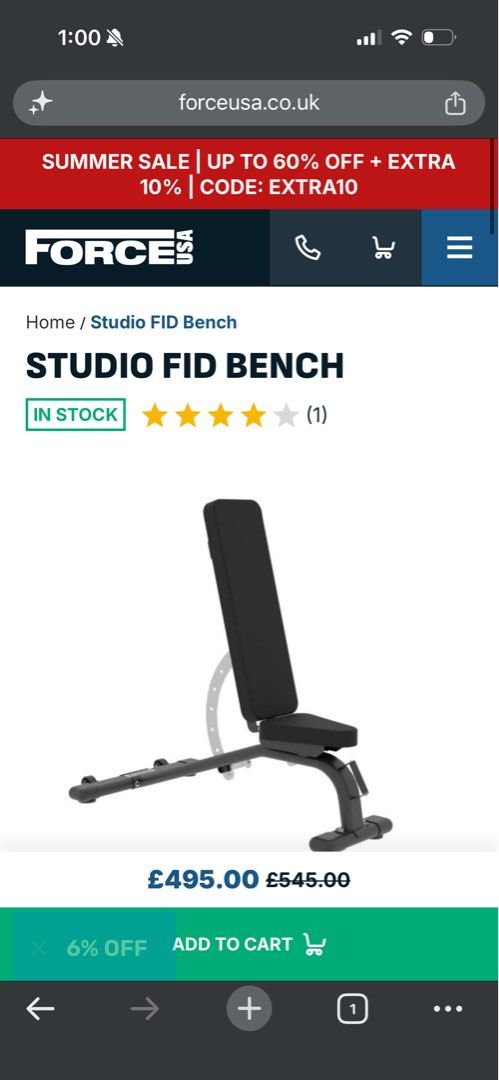 Bench Press Studio FID (Category: Cardio & Fitness Machines) located in Manila. Submitted by ziek531 (Listing ID 1459998942, Image 1). Description: Can nego Pasig area .