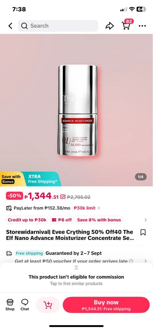 Biotin & elf moisturizer (Category: Face Care) located in Manila. Submitted by pinkyravelo15 (Listing ID 1460051672, Image 2). Description: Take all for only 550 never been used all items .