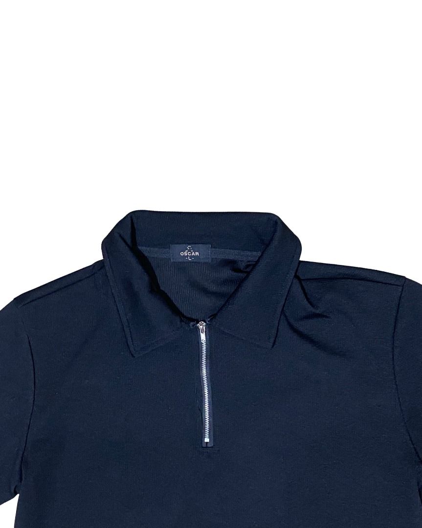 Black Quarter Zip Polo (Category: Tshirts & Polo Shirts ) located in Davao. Submitted by valskies (Listing ID 1460085377, Image 2). Description: .