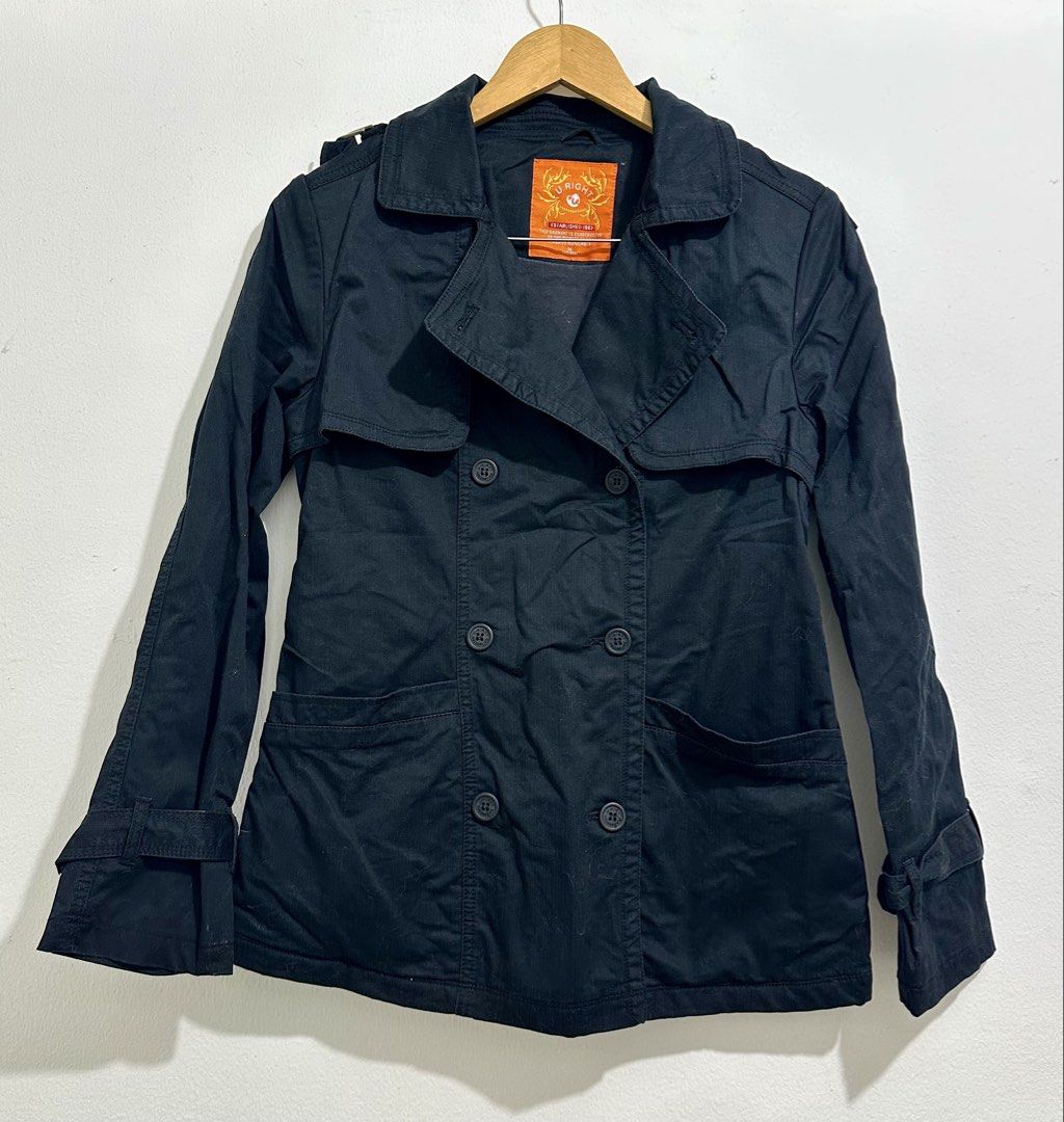 Black Trench Coat (Category: Coats, Jackets and Outerwear) located in Makati City. Submitted by nsmonlineshop (Listing ID 1459920433, Image 1). Description: .