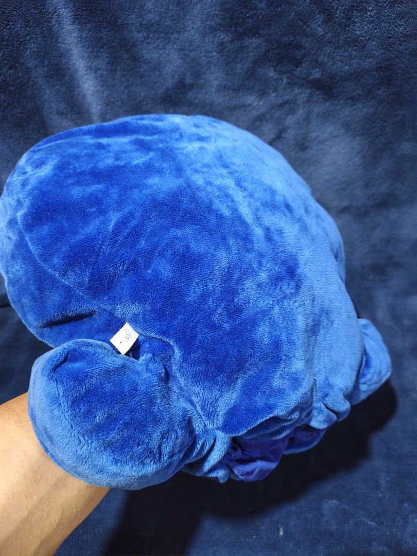 Blue Octopus Plush Toy (Category: Plushies & Soft Toys) located in Manila. Submitted by kirstentoyshub (Listing ID 1460005122, Image 2). Description: - Adorable blue plush toy - Features big white and purple eyes - Made with soft, touchable material - Ideal for decoration or as a cuddle companion.