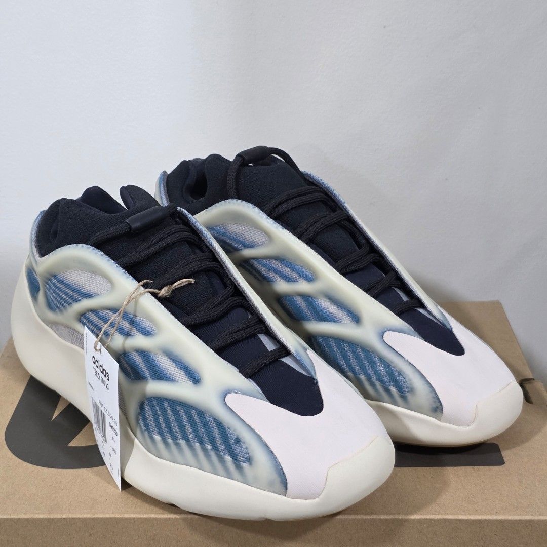 BNDS Adidas Yeezy Boost 700v3 Kyanite (Category: Sneakers) located in Mandaluyong City. Submitted by patmorita (Listing ID 1459961163, Image 1). Description: For sale only Brand new unworn Adidas Yeezy Boost 700v3 Kyanite Size 9.5 Local release RFS : Retired.