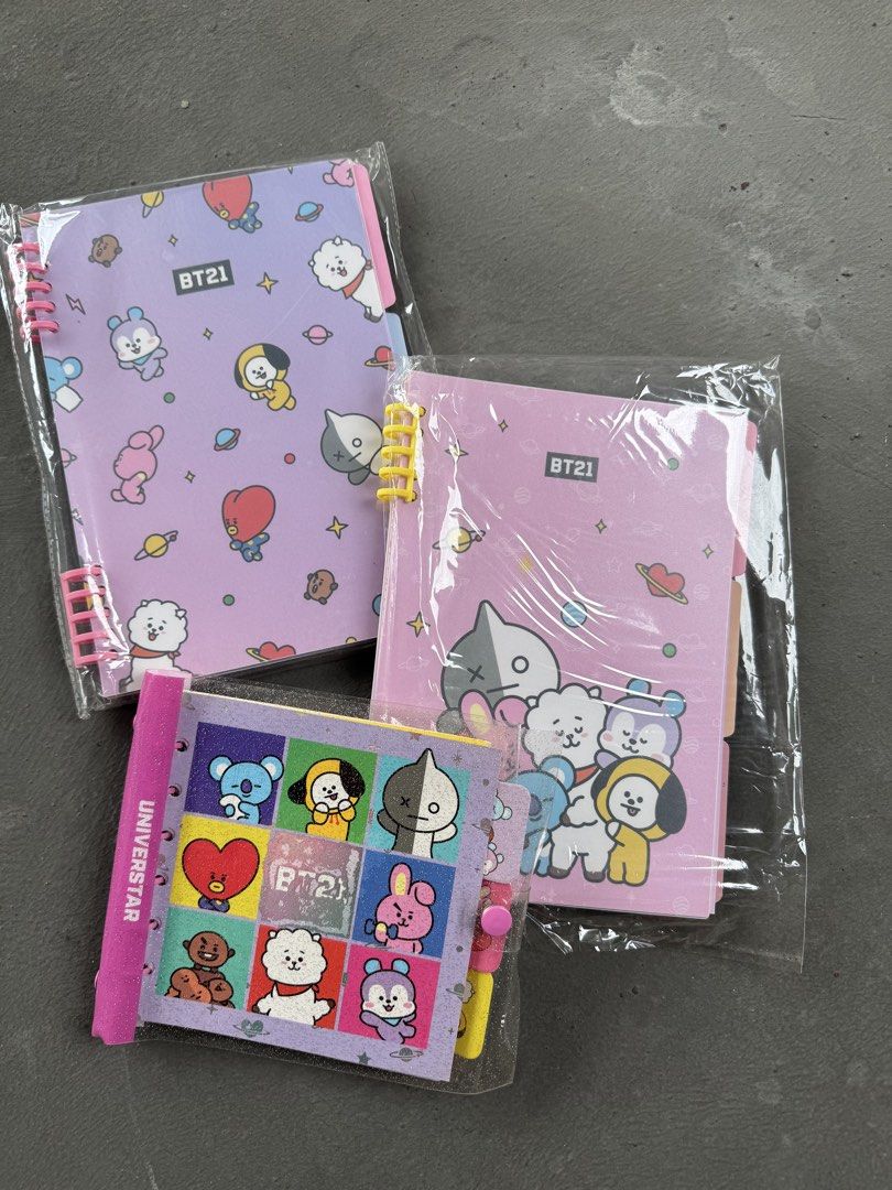 Bundle 2 - BT21 (Category: Stationery & School Supplies) located in Quezon City. Submitted by kthvdmd (Listing ID 1459949784, Image 1). Description: .