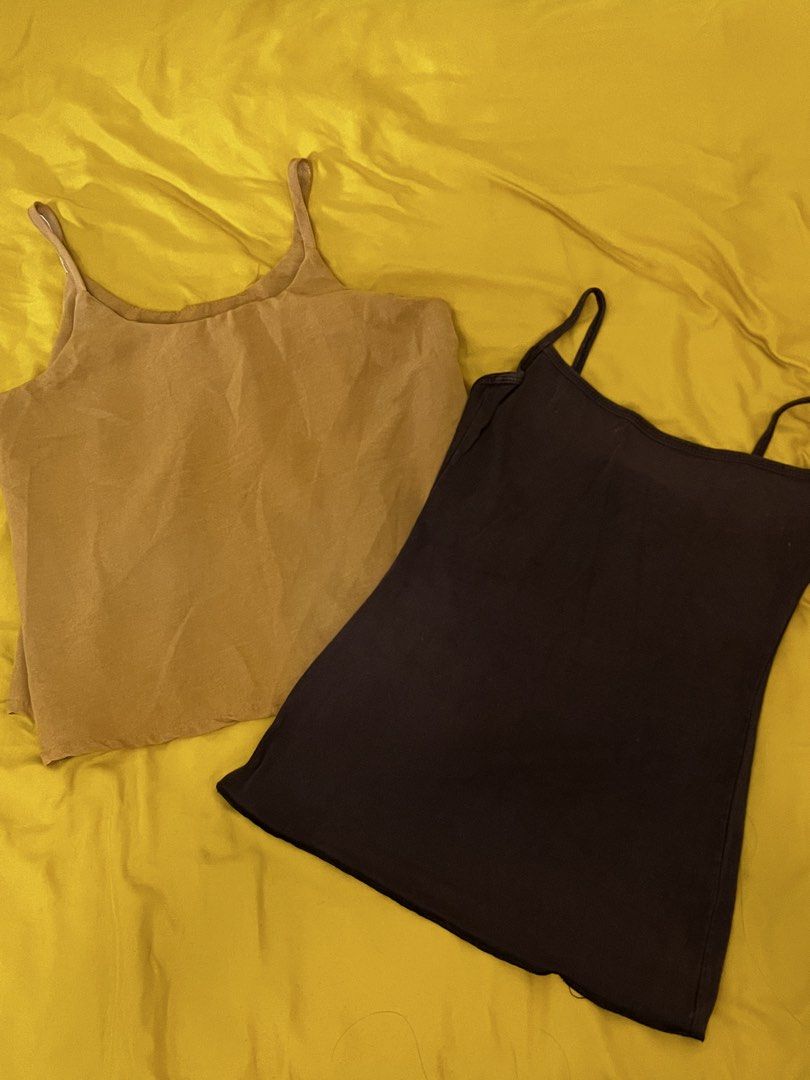 BUNDLE Tops (Category: Sleeveless) located in Quezon City. Submitted by declutteringbyjam (Listing ID 1459951114, Image 1). Description: -preloved -xs to small -additional for sf.