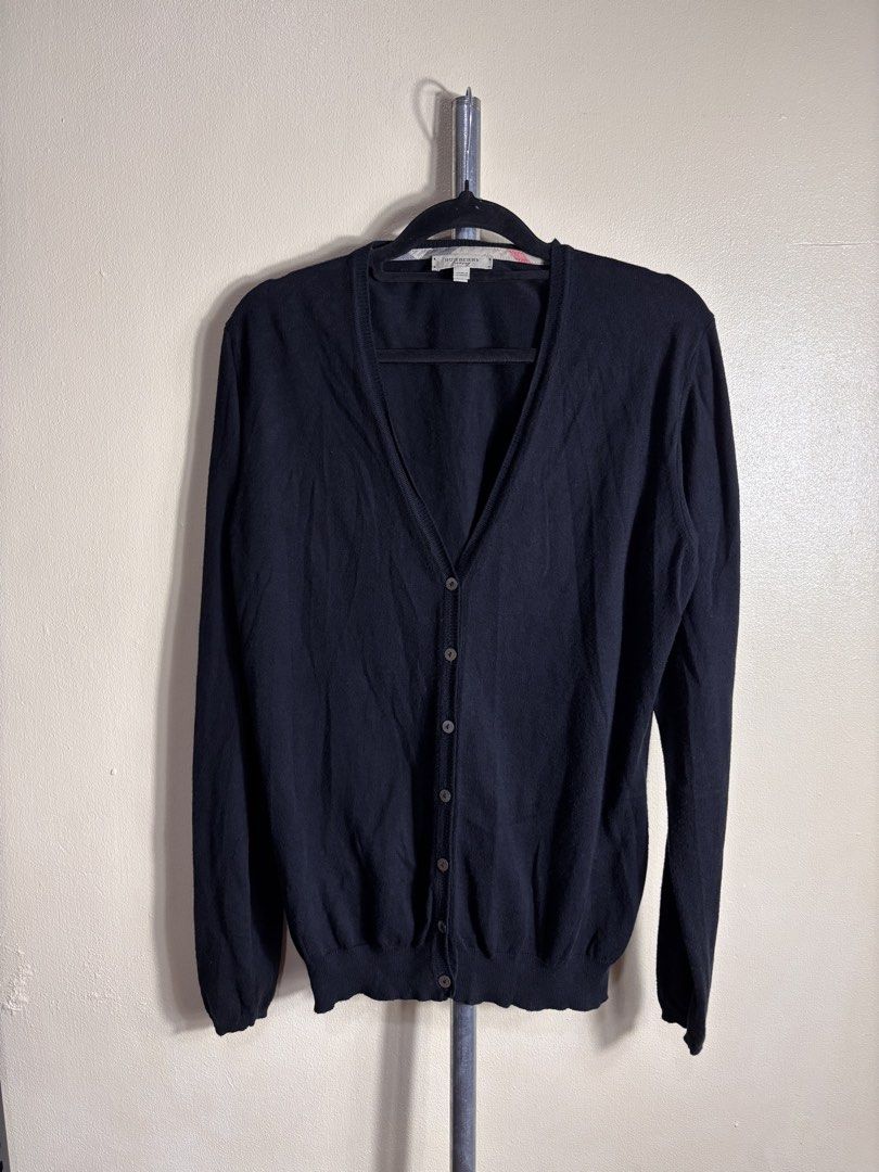 Burberry Cardigan (Category: Coats, Jackets and Outerwear) located in Manila. Submitted by earlylifecrisis3 (Listing ID 1459904431, Image 1). Description: Sz XL Condition 9/10 Measure it by inch Width: 18.5 Length: 25.5 Shoulder: 14 Sleeve:25 Bust: 15 Hem: 12.5 •Refund / Returns not allowed allowed •Please do check the dimensions size on labels sometimes are not accurate on the sizing •Ask me before purchasing.