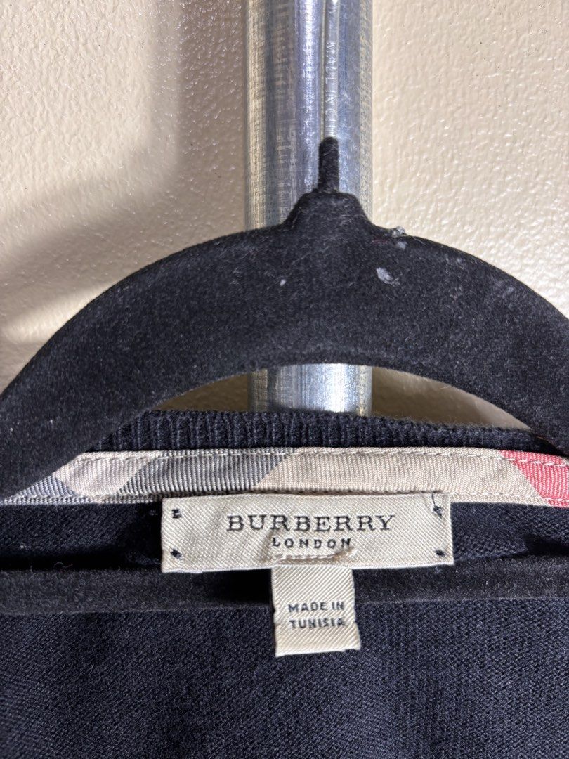 Burberry Cardigan (Category: Coats, Jackets and Outerwear) located in Manila. Submitted by earlylifecrisis3 (Listing ID 1459904431, Image 2). Description: Sz XL Condition 9/10 Measure it by inch Width: 18.5 Length: 25.5 Shoulder: 14 Sleeve:25 Bust: 15 Hem: 12.5 •Refund / Returns not allowed allowed •Please do check the dimensions size on labels sometimes are not accurate on the sizing •Ask me before purchasing.