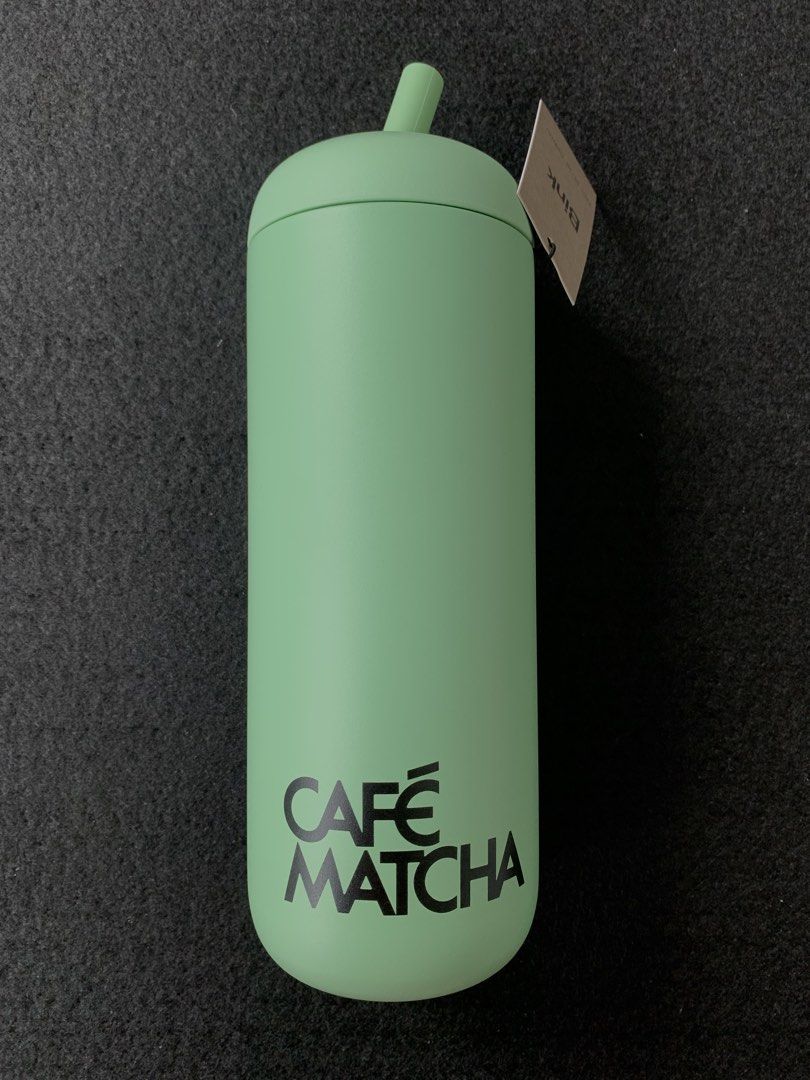 CAFÉ MATCHA × BINK TUMBLER (Category: Looking For) located in Agdangan. Submitted by rarefinds.box (Listing ID 1459969446, Image 1). Description: 🍵💚 TOO CUTE TO LEAVE AT HOME. Your daily matcha just got a little more ✨extra✨. 💚 Matcha green perfection 🥤 21oz — just the right amount of obsession ❄️ Keeps it cold / ☕ keeps it hot ✨ Premium insulated stainless steel 🍵 Made for matcha. Also excellent at making people ask, “Where did you get that