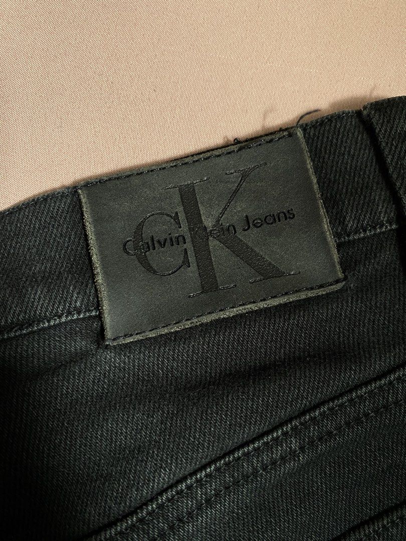 Calvin Klein Jeans Black Denim Pants (Category: Jeans) located in Santa Rosa. Submitted by maddy.0323 (Listing ID 1459929047, Image 3). Description: Straight Cut CK Jeans Waist: 28 Length: 36.