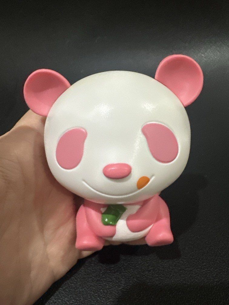 Capchara Panda Figurine (Category: Designer & Blind Box Toys) located in Manila. Submitted by krystalchewey_ (Listing ID 1460027092, Image 2). Description: Used Actual Photo Posted 150php Bandai.