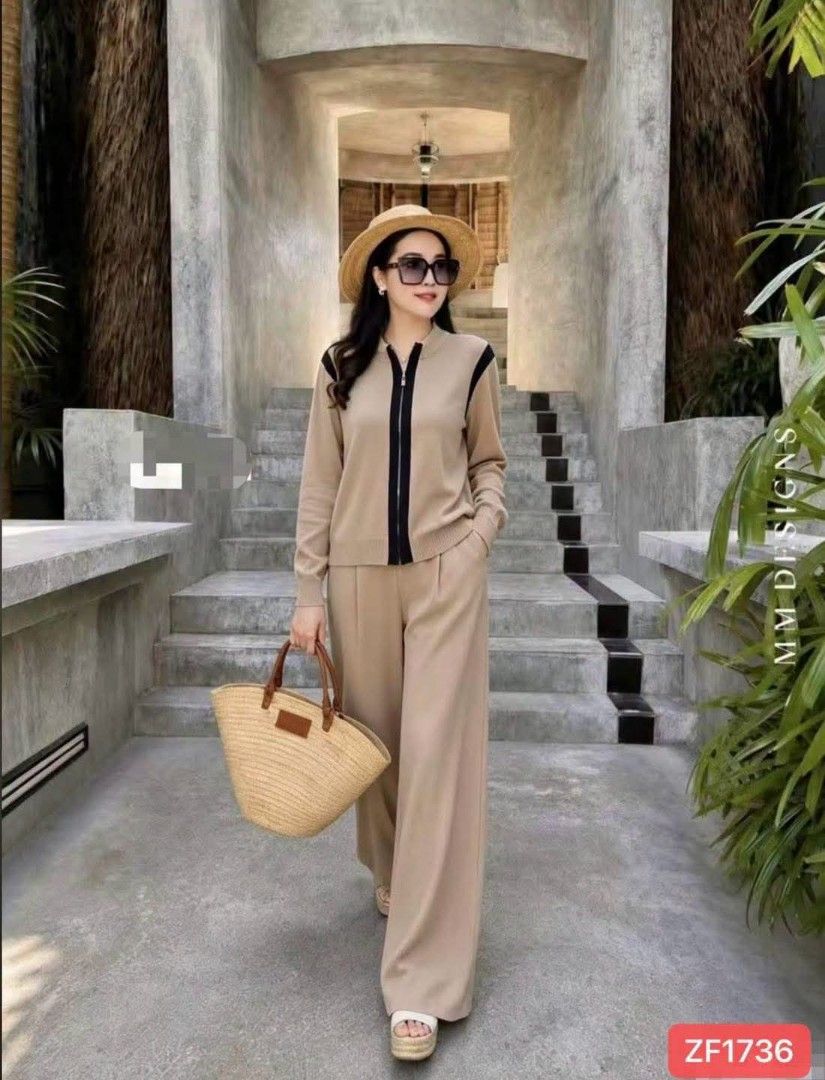 Cardigan with pants (Category: Sets or Coordinates) located in Manila. Submitted by raredeer-4deb4e (Listing ID 1460065236, Image 1). Description: can fit upto xl.