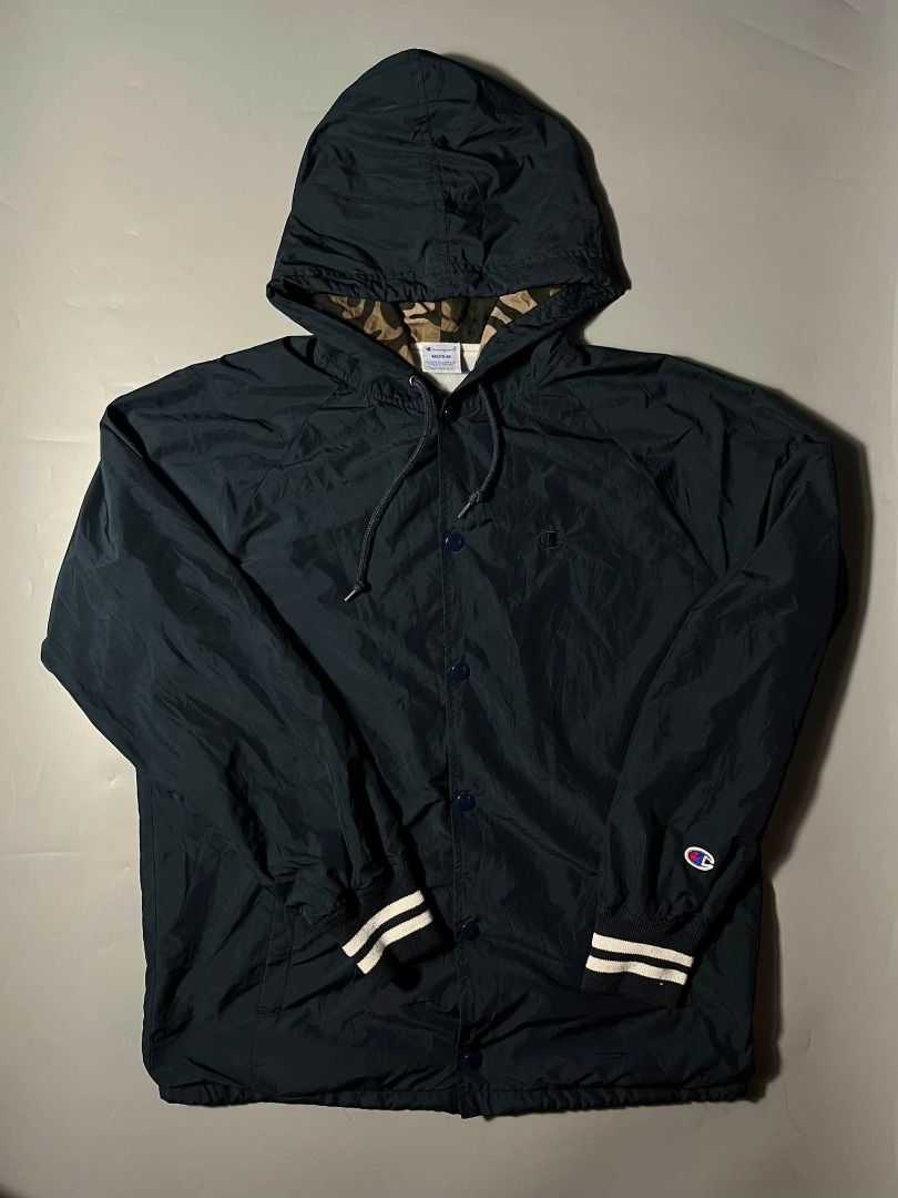 CHAMPION COACH JACKET (Category: Coats, Jackets and Outerwear) located in General Santos City (Dadiangas). Submitted by arjay_genita (Listing ID 1460011480, Image 1). Description: Champion Coach Jacket ‼️Size Medium to Semi Large (21.5/27) ‼️Excellent to New Condition ‼️Color rate 9.7/10 ‼️No issue.