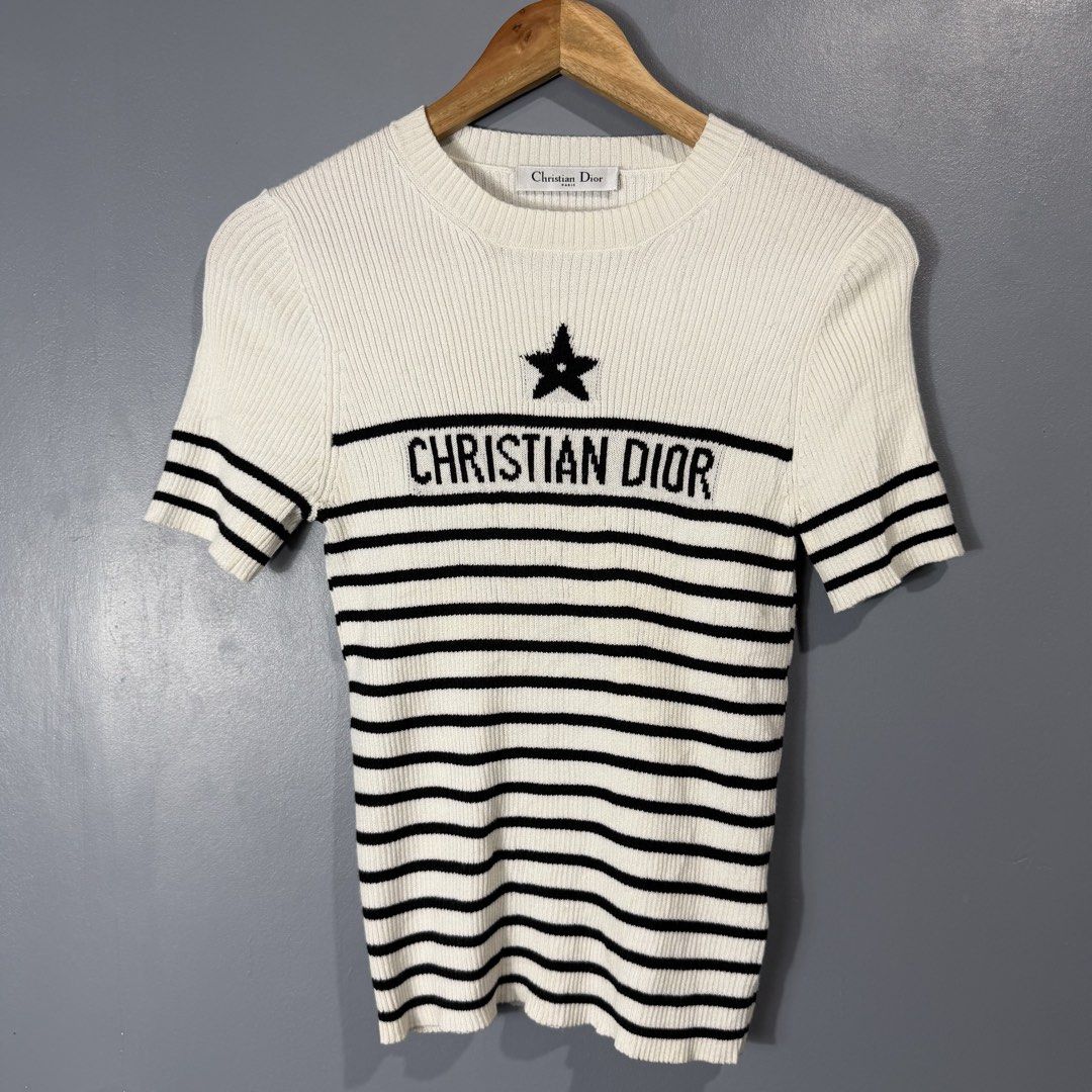 CHRISTIAN DIOR (Category: Blouses) located in Mangaldan. Submitted by restyletrends.ph (Listing ID 1460073310, Image 2). Description: Christian Dior Size : Medium to Large Length : 22.5 Width : 13 Color rate : 10/10 Like new No issue.