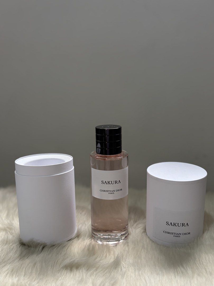 Christian Dior Sakura Eau de Parfum 200ml (Category: Fragrance & Deodorants) located in Manila. Submitted by serrahvie (Listing ID 1459949678, Image 1). Description: - Authentic Christian Dior Sakura Eau de Parfum - Generous 200ml bottle - Comes with original packaging - Scent notes: Cherry Blossom - Ideal for gifting or personal collection - A beautiful and sought-after fragrance Bought: April 2026 (Never used but unsealed) Receipt available for