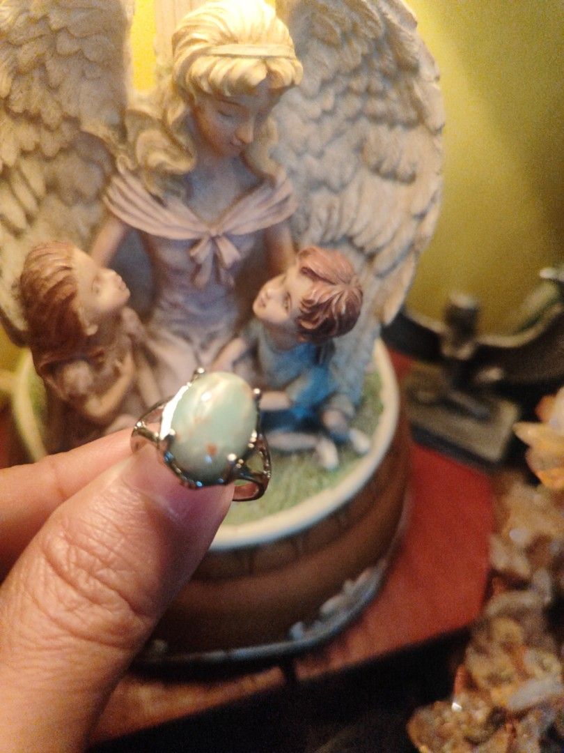 Chrysoprase Ring S6 (Category: Rings) located in Pasig City. Submitted by vintagetreasures2222 (Listing ID 1460102268, Image 1). Description: .