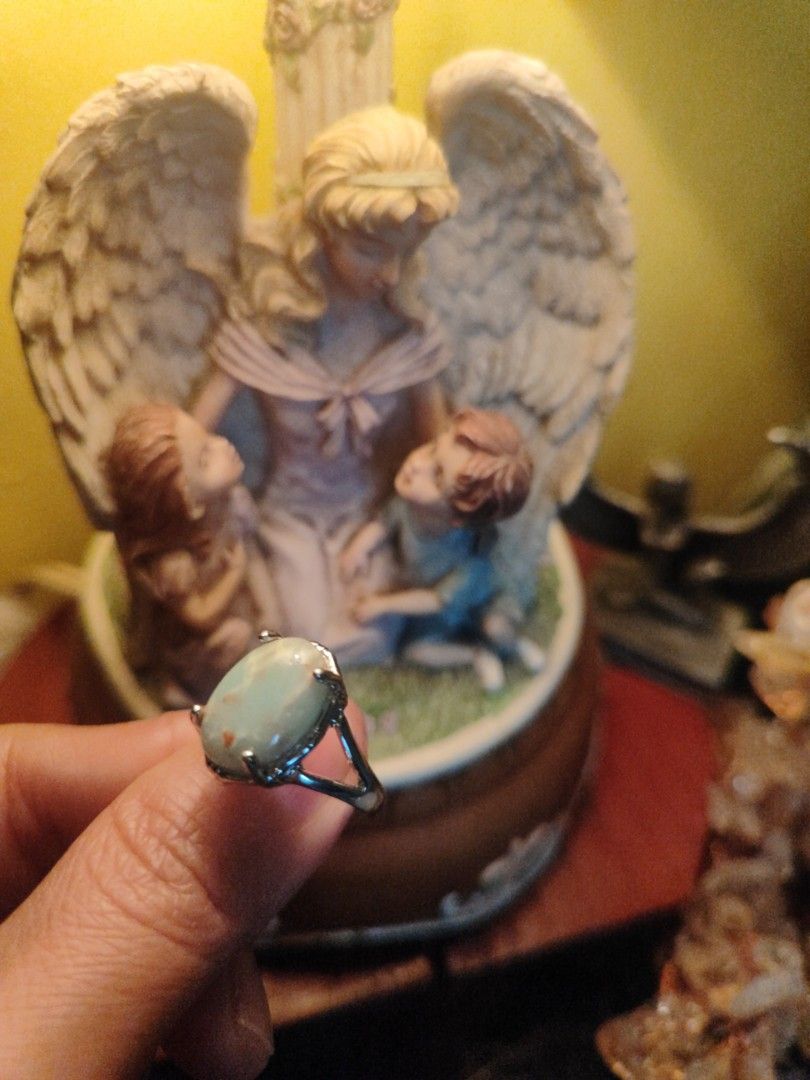 Chrysoprase Ring S6 (Category: Rings) located in Pasig City. Submitted by vintagetreasures2222 (Listing ID 1460102268, Image 3). Description: .