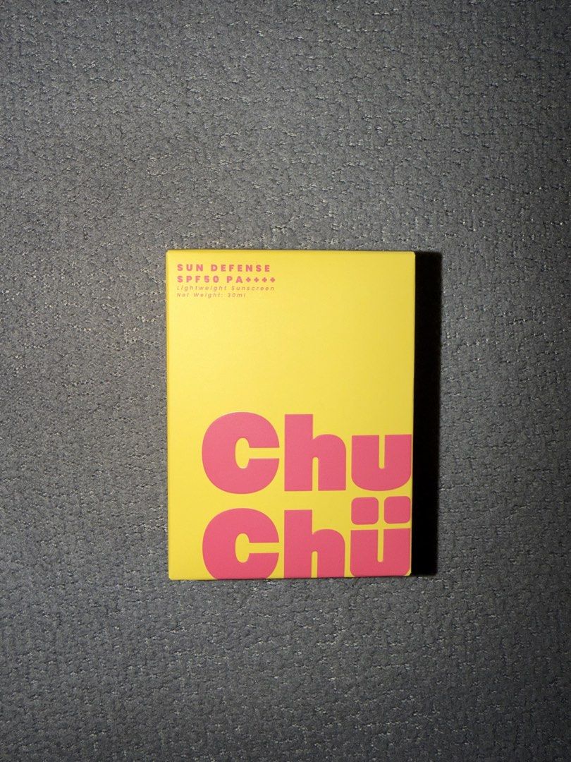 Chu Chu Beauty Sunscreen (Category: Face Care) located in Quezon City. Submitted by spicycalimaki (Listing ID 1460056792, Image 1). Description: - brand new, sealed - last price posted.