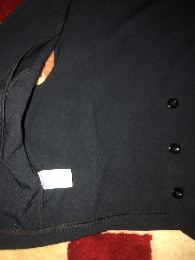 Clashe Black Vest XS (24) (Category: Sleeveless) located in Bulacan. Submitted by shinzyx (Listing ID 1460020724, Image 2). Description: - Brand: Clashe - Item: Black Vest - Size: XS (fits waist 24) - Style: Classic vest with three front buttons - Versatile: Great for layering or wearing on its own - Condition: Please check photos for detailed views.