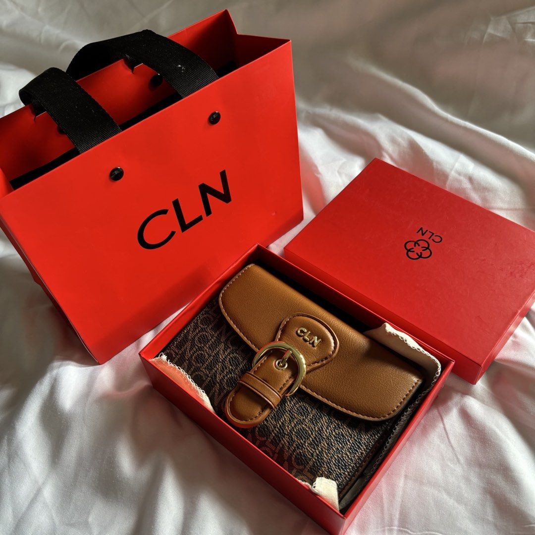 Cln Cardi Coffee Tan Wallet (Category: Wallets & Card holders) located in Binan City. Submitted by mypreloved_haul (Listing ID 1459928672, Image 2). Description: .