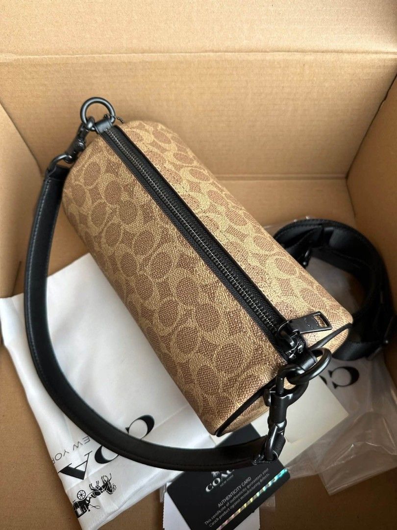 Coach Andre Barrel Bag 24 (Category: Sling Bags) located in Quezon City. Submitted by bagsboutiqueph (Listing ID 1460102675, Image 3). Description: LAST PRICE POSTED. LIMITED STOCKS! BRANDNEW WITH INCLUSIONS. COLOR MAY SLIGHTLY VARY IN ACTUAL DUE TO LIGHTING AND CAMERA SETTING. OTHER PHOTOS WILL BE SEND DURING PURCHASE AND FOR SURE BUYERS ONLY. WHEN IN DOUBT, DO NOT ORDER. THANK YOU..