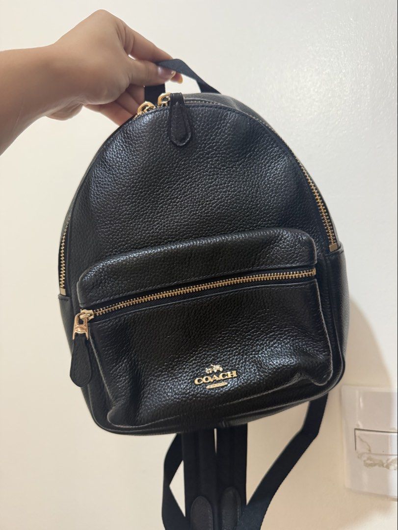 Coach Balck Pebble Leather Mini Backpack (Category: Backpacks) located in Paranaque City. Submitted by by_wsjonig (Listing ID 1459941010, Image 1). Description: Parañaque .