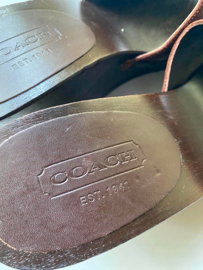 Coach Melaney Limited Edition Wedge (Category: Flats & Sandals) located in Cebu City. Submitted by gummybearsworld (Listing ID 1459916895, Image 3). Description: Coach Melaney Limited Edition Wedge No flaws Size 9 Womens.