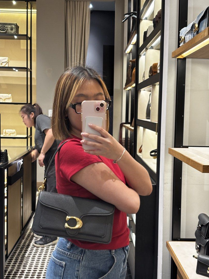 Coach Tabby (Category: Luxury Bags & Wallets) located in Manila. Submitted by skeeeeeeeeeks (Listing ID 1460010013, Image 1). Description: 3 colors available 1 stock each FROM US WITH PAPER BAG & DUST BAG.