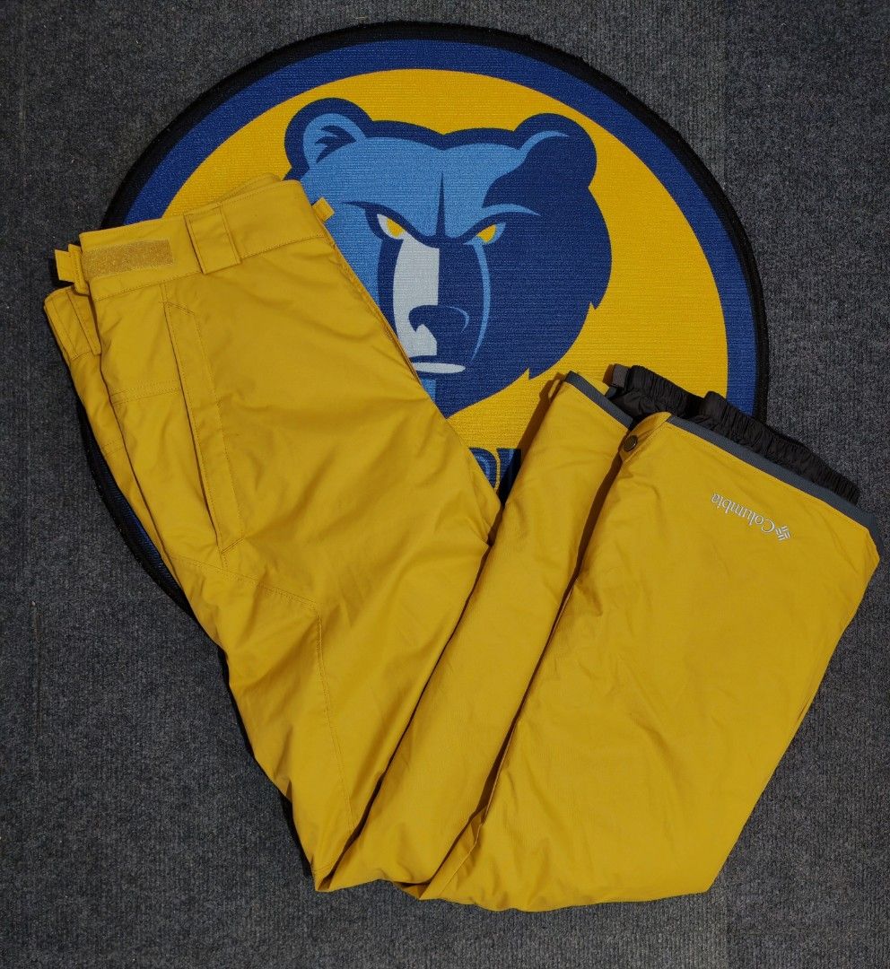 Columbia Sportswear Winter Pants (Category: Activewear) located in Santa Rosa. Submitted by vann26 (Listing ID 1460045052, Image 1). Description: Columbia Sportswear Water Proof Pants🔥 Size: S on tag Dimes: 30-33 x 40 Condition: Excellente Color Rate: 9.5/10 Omni-Tech WaterProof/Breathable Mustard Colorway Travel/Mountaineering/Winter/Ski Adjustable Velcro Waist Strap 2 Front Pockets No issues Via: J&T/Lalamove Loc: Laguna Mop: Gcash/Payment fir