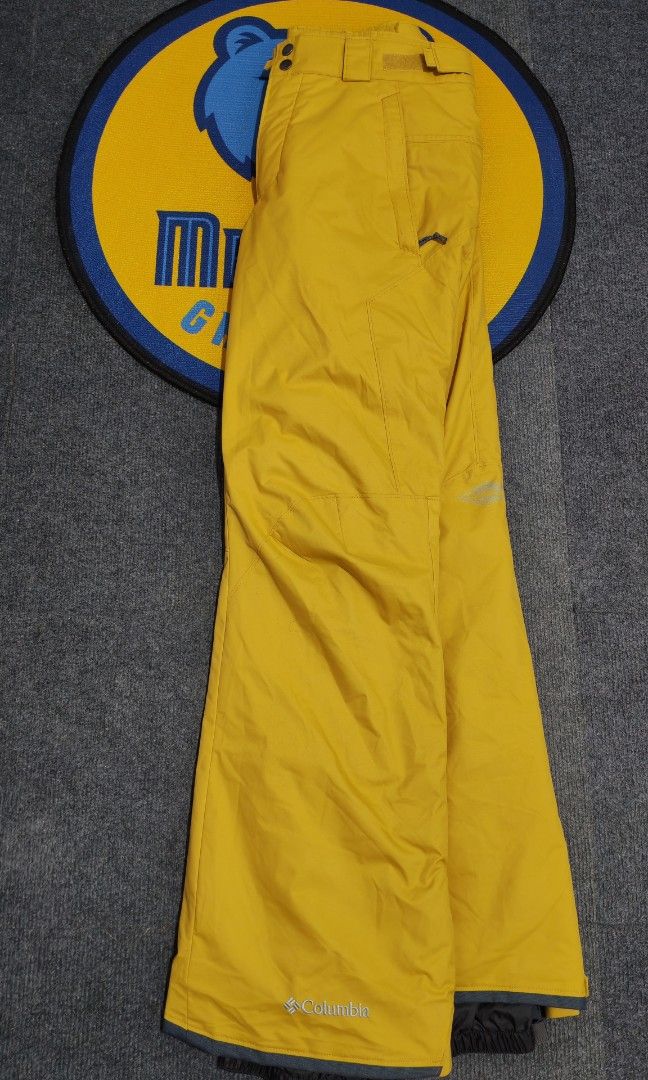 Columbia Sportswear Winter Pants (Category: Activewear) located in Santa Rosa. Submitted by vann26 (Listing ID 1460045052, Image 3). Description: Columbia Sportswear Water Proof Pants🔥 Size: S on tag Dimes: 30-33 x 40 Condition: Excellente Color Rate: 9.5/10 Omni-Tech WaterProof/Breathable Mustard Colorway Travel/Mountaineering/Winter/Ski Adjustable Velcro Waist Strap 2 Front Pockets No issues Via: J&T/Lalamove Loc: Laguna Mop: Gcash/Payment fir