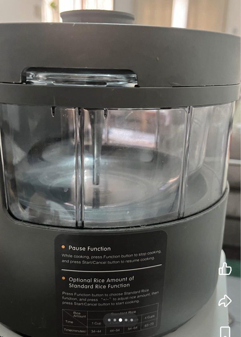 Condura digital steam multi cooker (Category: Other Kitchen Appliances) located in Muntinlupa City. Submitted by ababrl (Listing ID 1459930103, Image 3). Description: Slightly used multi cooker Can use for low carb rice too, steam vegetables, soup, congee or sterilize. Rfs: upgrading bigger .