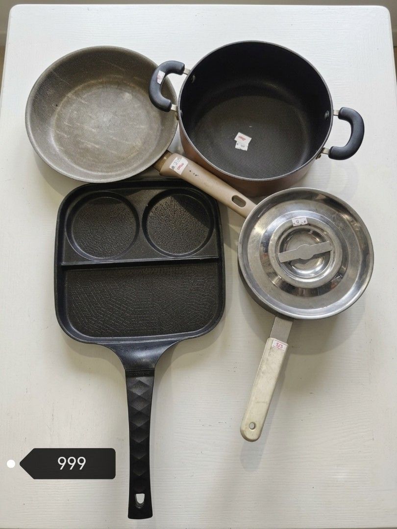 Cookingwares 999 (Category: Cookware & Accessories) located in Calamba. Submitted by princesspauliney. (Listing ID 1460085950, Image 1). Description: 4pcs for only 999. Manage your expectations this is 2nd hand products. From other country japan korea germany france. Clearance sale❗ Mine at your own risk. Mine now pay now first to pay basis.