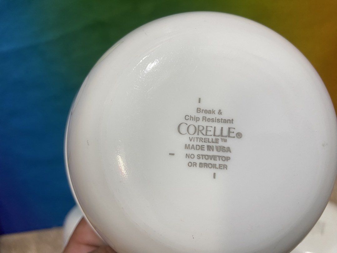 corelle rice bowl (lapinue) (Category: Dinnerware & Cutlery) located in Pasig City. Submitted by jie_russ (Listing ID 1460064055, Image 3). Description: corelle rice bowl used Made in USA 6 pcs for ₱900 .