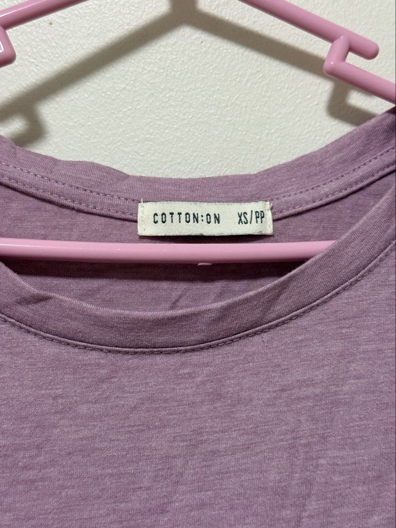 Cotton on light purple shirt (Category: Shirts) located in Quezon City. Submitted by clothe.kr (Listing ID 1460038801, Image 2). Description: .